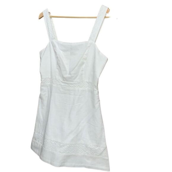 NWT Copper Key White Embroidered Mini Dress - Picture 3 of 8